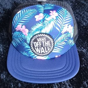 Vans Forever Trucker Mesh Floral Snapback Hat